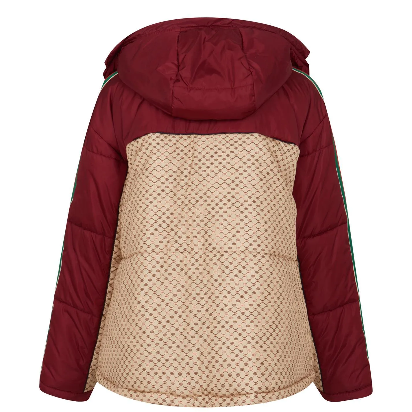 Womens Gucci GG Parachute Padded Jacket